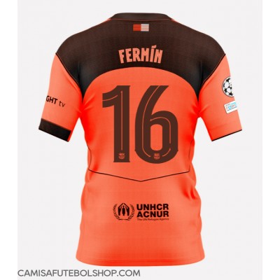 Camisa de time de futebol Barcelona Fermin Lopez #16 Replicas 3º Equipamento 2025-26 Manga Curta Camisa de time de futebol Barcelona Fermin Lopez #16 Replicas 3º Equipamento 2025-26 Manga Curta